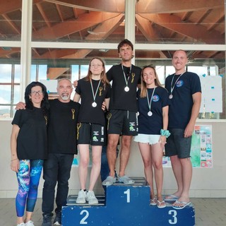 Domenica a Torino la prima gara della squadra agonistica del Circolo Subacquei Biella FOTO Sergio Carmigno