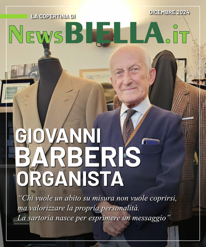 Giovanni Barberis Organista: "La sartoria nasce per esprimere un messaggio" Giovanni Barberis Organista: "La sartoria nasce per esprimere un messaggio"