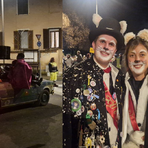 Quattro giorni di festa a Tollegno, il Gatto e la Micia aprono il 68° Carnevale Benefico (servizio di Stefania Zorio per newsbiella.it)