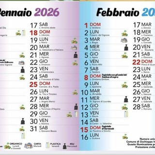A Occhieppo Inferiore i calendari verranno distribuiti a metà gennaio