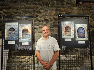 Al Ricetto inaugurata “Di porta in porta. Le porte del ricetto di Candelo raccontano il tempo” FOTO e VIDEO Angela Lobefaro per newsbiella.it