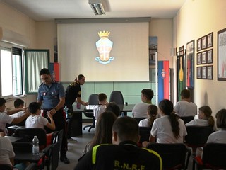 Il Campo scuola “Anche io sono la Protezione Civile” in visita al Comando Provinciale dei Carabinieri di Biella Il Campo scuola “Anche io sono la Protezione Civile” in visita al Comando Provinciale dei Carabinieri di Biella