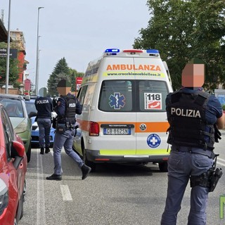 Biella, lite violenta in via Milano: intervengono Carabinieri, Polizia e 118 - Servizio di Giuliana Mosca e G. Ch.