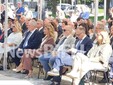 Ai Giardini Zumaglini un monumento per ricordare Francesco Cusano. Olivero: "Un'opera capace di parlare a tutti" FOTO e VIDEO Mattia Baù per newsbiella.it