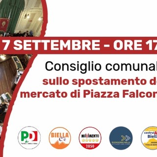 Assemblea aperta a Biella, le opposizioni: “Si parlerà di riqualificazione Zumaglini e mercato”