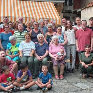 A Rena di Camburzano una grande festa per i 92 anni di Ciro Giorgi: due giorni per celebrare il decano della frazione