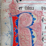 Nell’immagine: l’incipit, “R”, in Giampaolo Mele (a cura di), Die ac Nocte. I Codici Liturgici di Oristano dal Giudicato di Arborea all’età spagnola (secoli XI-XVII), Cagliari: AMD Edizioni, 2009 Nell’immagine: l’incipit, “R”, in Giampaolo Mele (a cura di), Die ac Nocte. I Codici Liturgici di Oristano dal Giudicato di Arborea all’età spagnola (secoli XI-XVII), Cagliari: AMD Edizioni, 2009