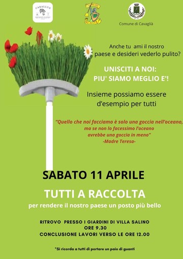 Cavaglià, giornata ecologica: cittadini uniti per pulire il paese