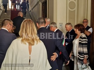 Biella, cittadinanza onoraria alla Polizia di Stato nel ricordo di Cusano. Pisani: "Onorato di essere qui"