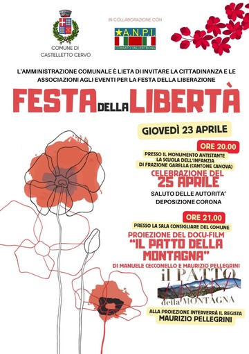 Castelletto Cervo celebra il 25 Aprile tra memoria e cultura