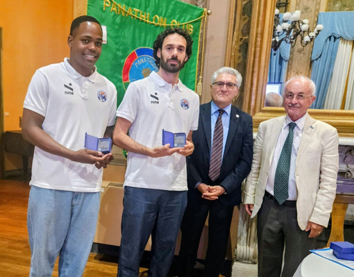 Panathlon Biella, nuovo convivio tra prove sportive del volley e un nuovo socio FOTO