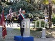 Ai Giardini Zumaglini un monumento per ricordare Francesco Cusano. Olivero: "Un'opera capace di parlare a tutti" FOTO e VIDEO Mattia Baù per newsbiella.it