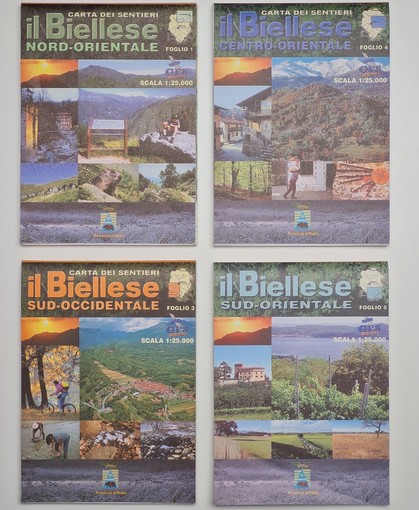 I Fogli 4 e 5 della carta dei sentieri del Biellese edizione 2004 sono da oggi disponibili gratuitamente