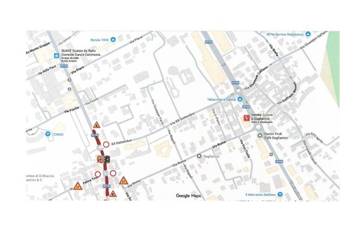 Gaglianico: attenzione, modifiche della viabilità