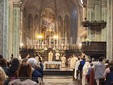 Corpus Domini a Biella: fedeli in processione dopo la Messa FOTO Nicola Rasolo per newsbiella.it