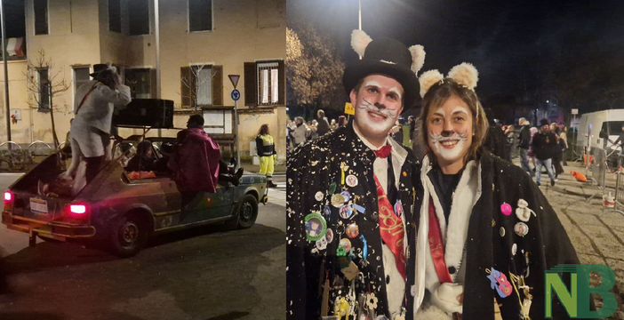 Quattro giorni di festa a Tollegno, il Gatto e la Micia aprono il 68° Carnevale Benefico (servizio di Stefania Zorio per newsbiella.it)