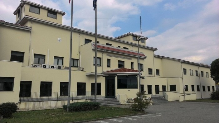 La caserma dei Carabinieri di Biella in via Rosselli