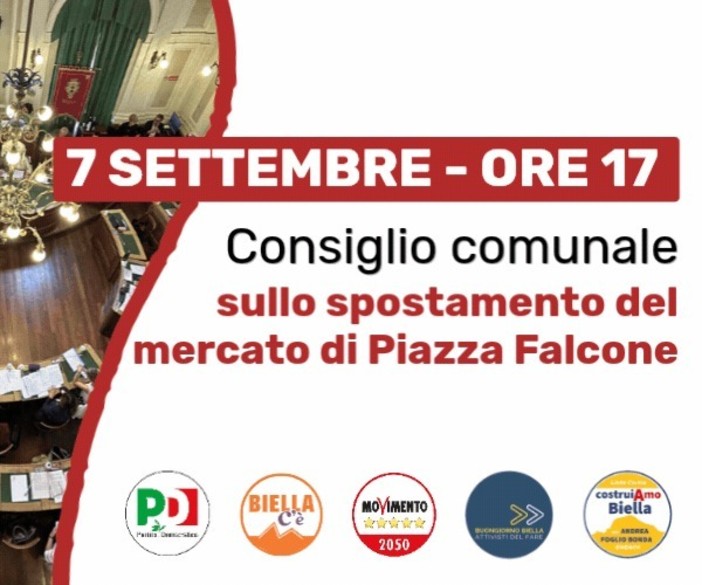 Assemblea aperta a Biella, le opposizioni: “Si parlerà di riqualificazione Zumaglini e mercato” Assemblea aperta a Biella, le opposizioni: “Si parlerà di riqualificazione Zumaglini e mercato”