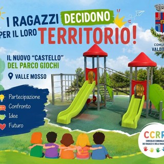 Un nuovo castello per il parco giochi: a Valle Mosso decidono i ragazzi