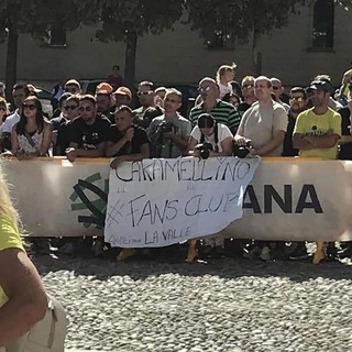 Rally Lana, pronto a partire con il tifo anche il Caramellino Fans Club, FOTO