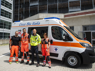 16.000 volte l'anno, qualcuno ha bisogno di Croce Blu Italia
