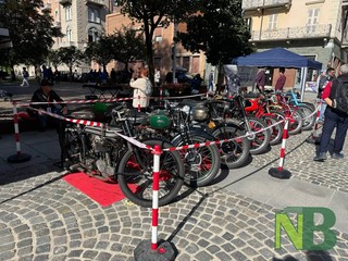Rievocazione del circuito motociclistico di Biella 1939, ospite d'onore: Giacomo Agostini FOTO Davide Finatti
