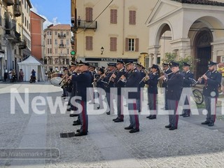 Ai Giardini Zumaglini un monumento per ricordare Francesco Cusano. Olivero: "Un'opera capace di parlare a tutti" FOTO e VIDEO Mattia Baù per newsbiella.it