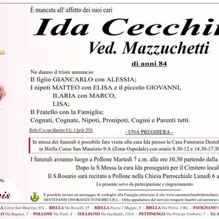 Ida Cecchinel, Ved. Mazzucchetti Ida Cecchinel, Ved. Mazzucchetti