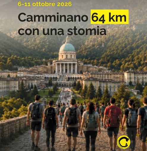 Cammino di Oropa 2026, sei persone con stomia in cammino per dimostrare che nulla è impossibile Cammino di Oropa 2026, sei persone con stomia in cammino per dimostrare che nulla è impossibile