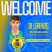 Calcio, al Cossato è arrivato il centrocampista Guglielmo De Lorenzis