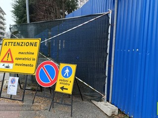 Nuova materna Cerruti, concessa la terza proroga: lavori in corso sulle strutture FOTO Mattia Baù per newsbiella.it