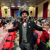A Chiavazza è ancora carnevale con la cena spettacolo FOTO Davide Finatti per newsbiella.it