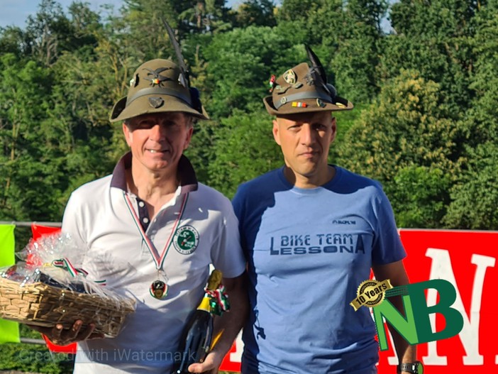 Sui sentieri di Casapinta sfrecciano gli Alpini in MTB - Foto e video Catia Ciccarelli
