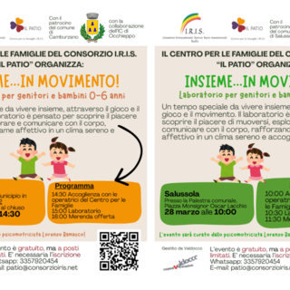 Salussola e Camburzano: doppio appuntamento di gioco per famiglie con bimbi da 0 a 6 anni