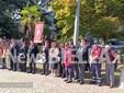 Ai Giardini Zumaglini un monumento per ricordare Francesco Cusano. Olivero: "Un'opera capace di parlare a tutti" FOTO e VIDEO Mattia Baù per newsbiella.it