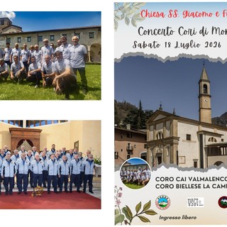 Trasferta per il Coro La Campagnola di Mottalciata, concerto con il Coro CAI Valmalenco