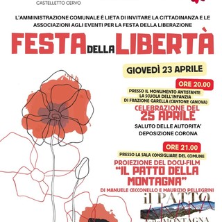 Castelletto Cervo celebra il 25 Aprile tra memoria e cultura