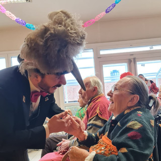 Il Carnevale è arrivato anche alla Rsa Oasi di Chiavazza