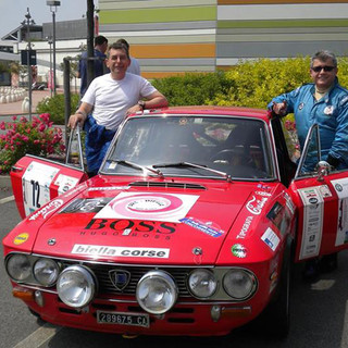 Caporale-Senestraro e la loro Lancia Fulvia HF (Foto Ciro Simoni) Caporale-Senestraro e la loro Lancia Fulvia HF (Foto Ciro Simoni)