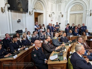 Biella, cittadinanza onoraria alla Polizia di Stato nel ricordo di Cusano. Pisani: "Onorato di essere qui"