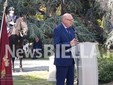 Ai Giardini Zumaglini un monumento per ricordare Francesco Cusano. Olivero: "Un'opera capace di parlare a tutti" FOTO e VIDEO Mattia Baù per newsbiella.it