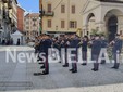 Ai Giardini Zumaglini un monumento per ricordare Francesco Cusano. Olivero: "Un'opera capace di parlare a tutti" FOTO e VIDEO Mattia Baù per newsbiella.it
