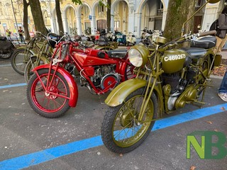 Rievocazione del circuito motociclistico di Biella 1939, ospite d'onore: Giacomo Agostini FOTO Davide Finatti