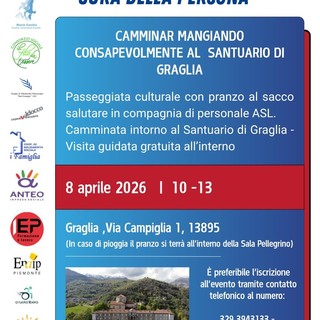 A Graglia arriva “Camminar mangiando consapevolmente”