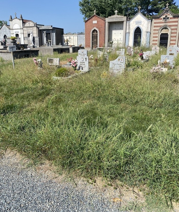 Chiavazza, un lettore: "Cimitero abbandonato" Chiavazza, un lettore: "Cimitero abbandonato"