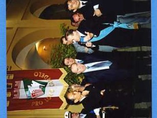 Al Ricetto di Candelo due maghi in un colpo solo: Roberto Marchisotti e Magic Aladin, foto copyright Roberto Marchisotti