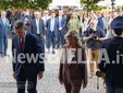 Ai Giardini Zumaglini un monumento per ricordare Francesco Cusano. Olivero: "Un'opera capace di parlare a tutti" FOTO e VIDEO Mattia Baù per newsbiella.it