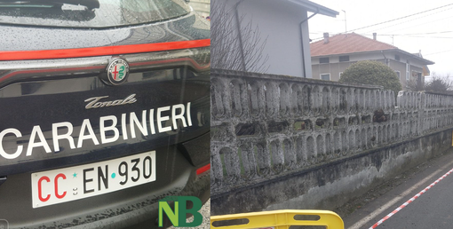 Tir danneggia due cancellate a Cerrione, nei guai il guidatore