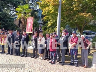 Ai Giardini Zumaglini un monumento per ricordare Francesco Cusano. Olivero: "Un'opera capace di parlare a tutti" FOTO e VIDEO Mattia Baù per newsbiella.it