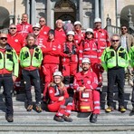 Oropa, esercitazione della Croce Rossa: simulati scenari di intervento in casi di emergenza (foto dalla pagina Facebook di Croce Rossa Italiana - Comitato di Biella)
